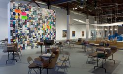 Installation view, ‘Allan Kaprow – Art as Life’, The Geffen Contemporary at MOCA, Los Angeles CA
