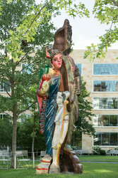 Installation view, ‘The Intermediary Family’, Harvard Business School, Cambridge MA