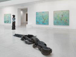 Installation view, ‘All The World's Futures’, group show, 56th Venice Biennale, Italy, 2015