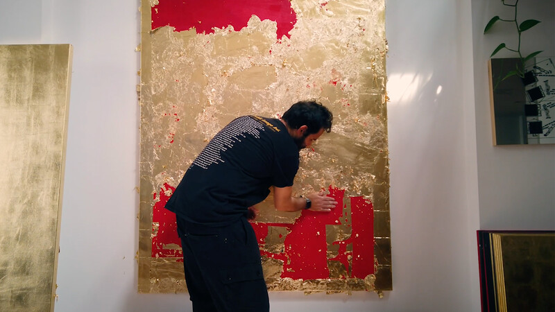 Thumbnail Image for Ursula Article titled Stefan Brüggemann: Untitled Action (Gold Paintings)