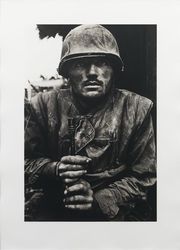 Shell shocked US Marine